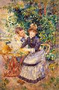 Pierre-Auguste Renoir In the Garden, Germany oil painting artist